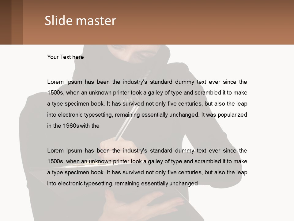 Crime Call Steal PowerPoint Template