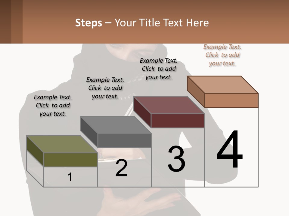 Crime Call Steal PowerPoint Template