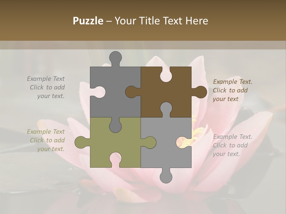 Close Aquatic Color PowerPoint Template