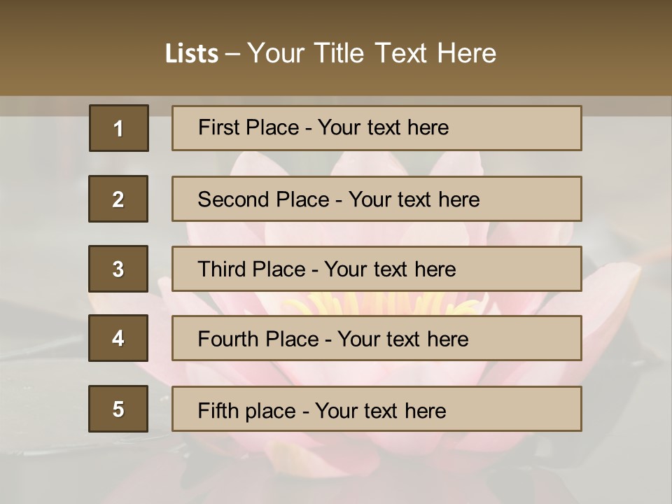 Close Aquatic Color PowerPoint Template