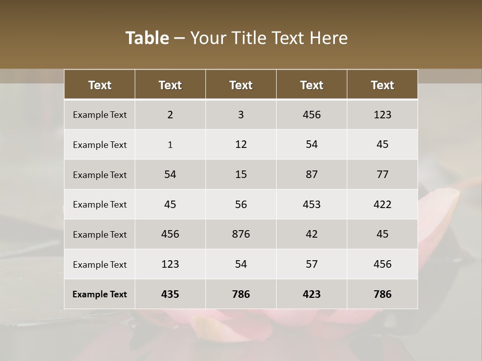 Close Aquatic Color PowerPoint Template