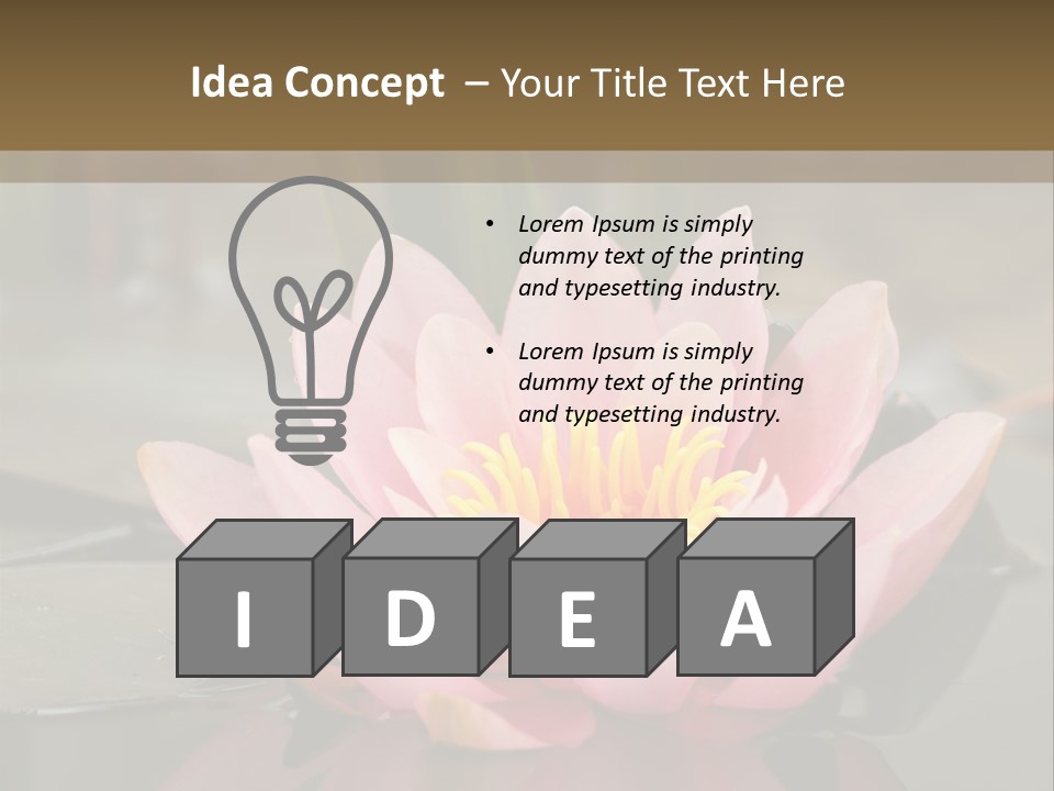 Close Aquatic Color PowerPoint Template