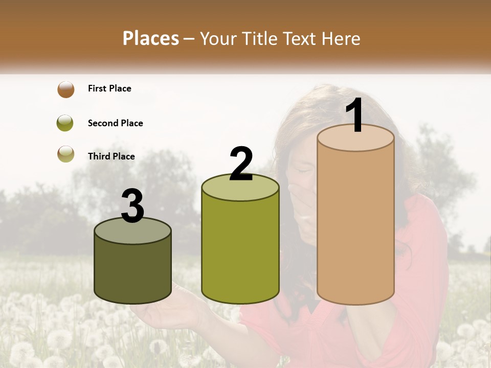 Attractive Pollen Spring PowerPoint Template