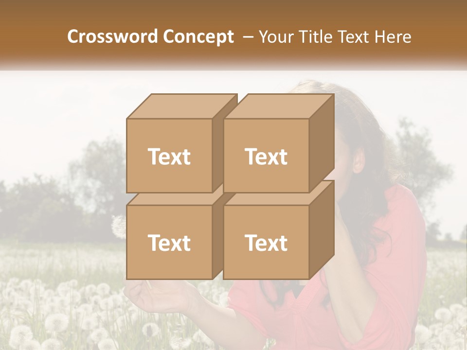 Attractive Pollen Spring PowerPoint Template