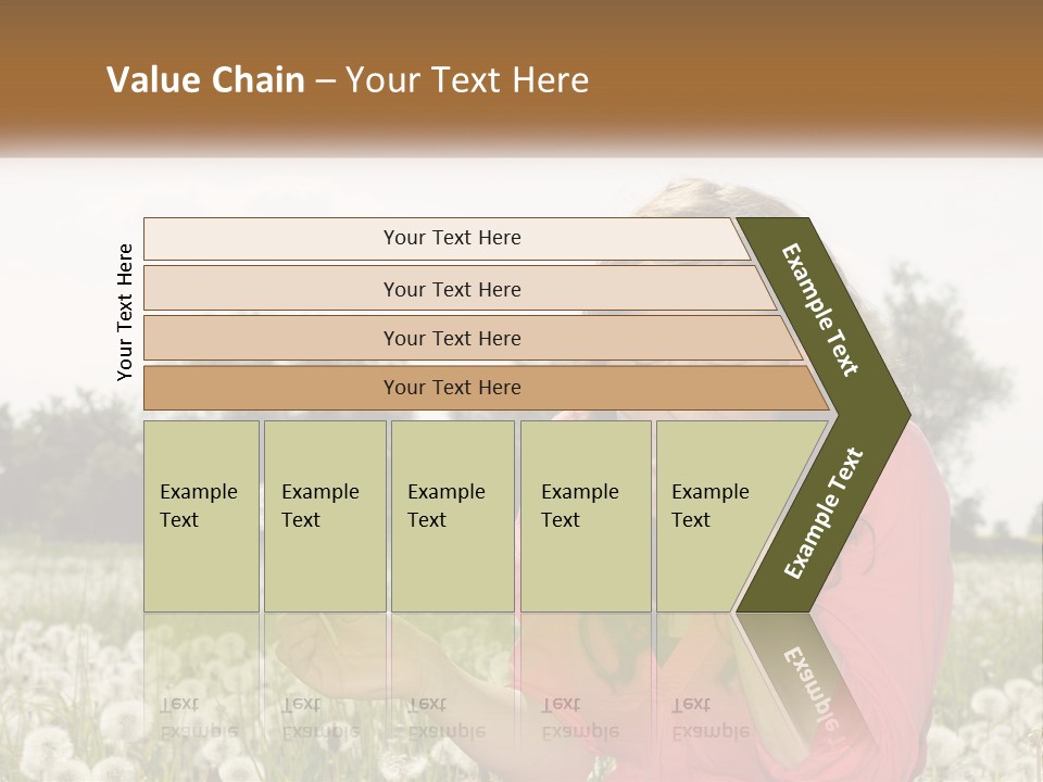 Attractive Pollen Spring PowerPoint Template