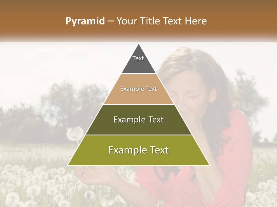 Attractive Pollen Spring PowerPoint Template