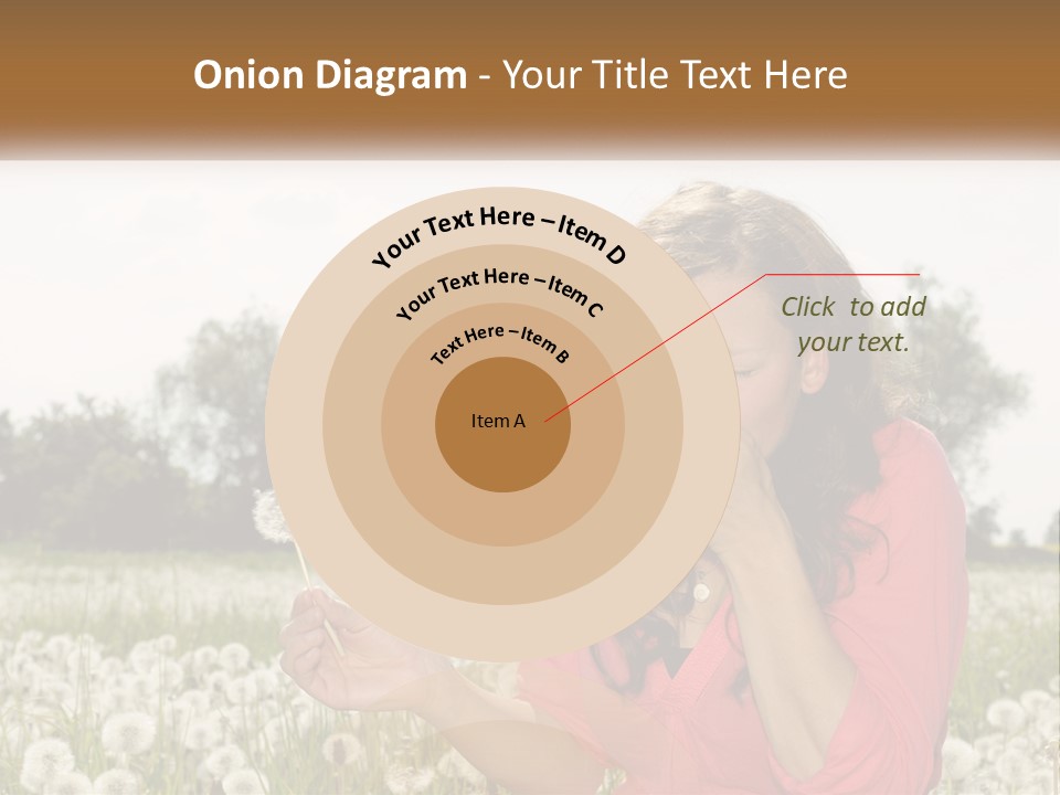 Attractive Pollen Spring PowerPoint Template