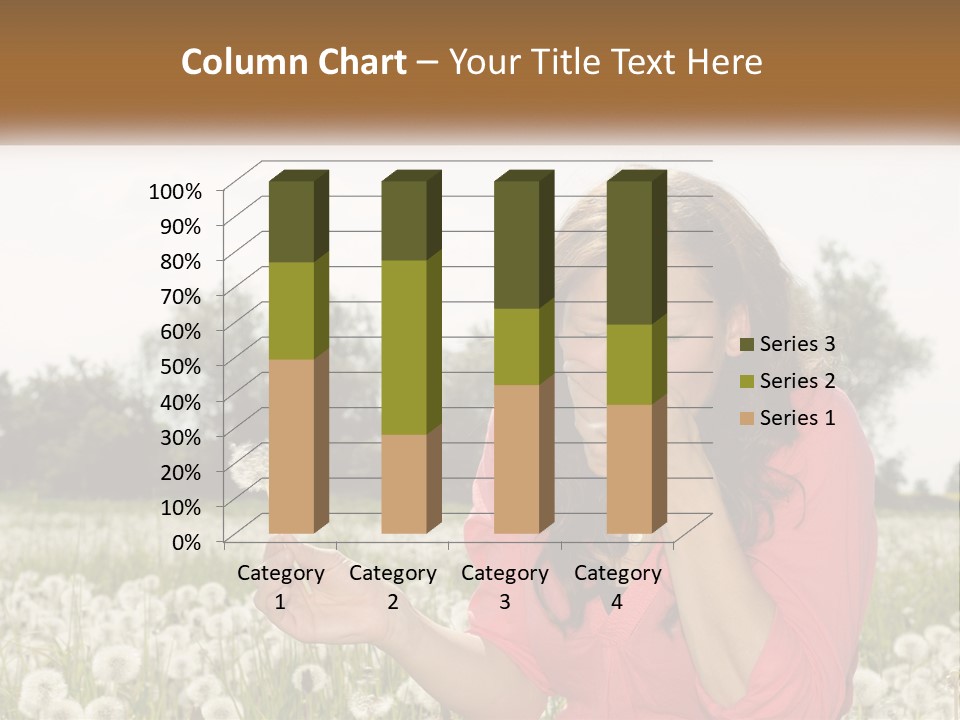 Attractive Pollen Spring PowerPoint Template