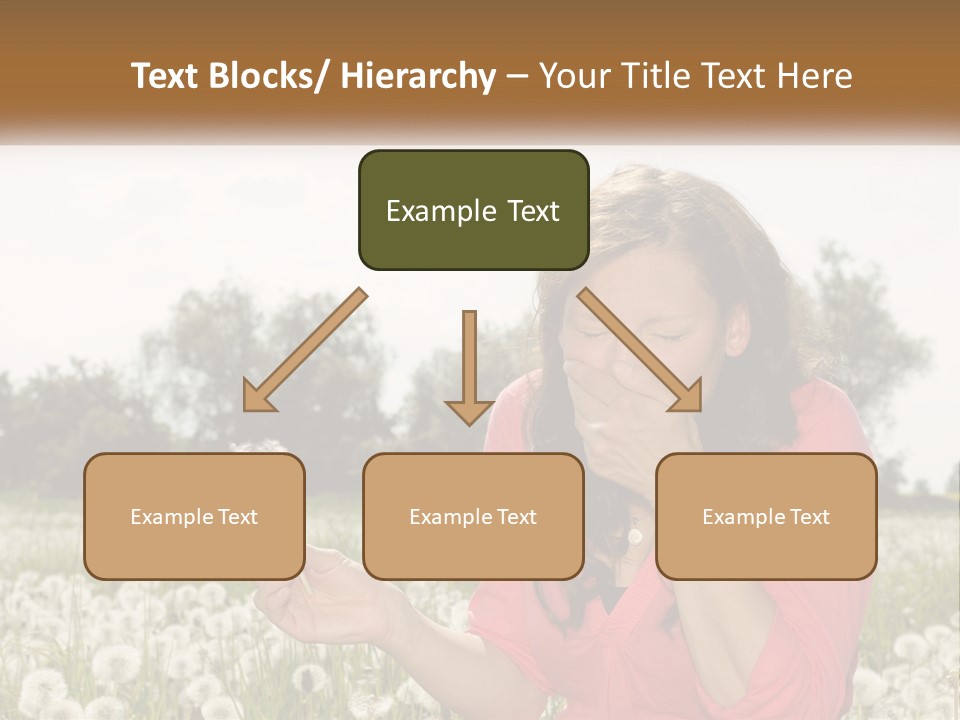 Attractive Pollen Spring PowerPoint Template