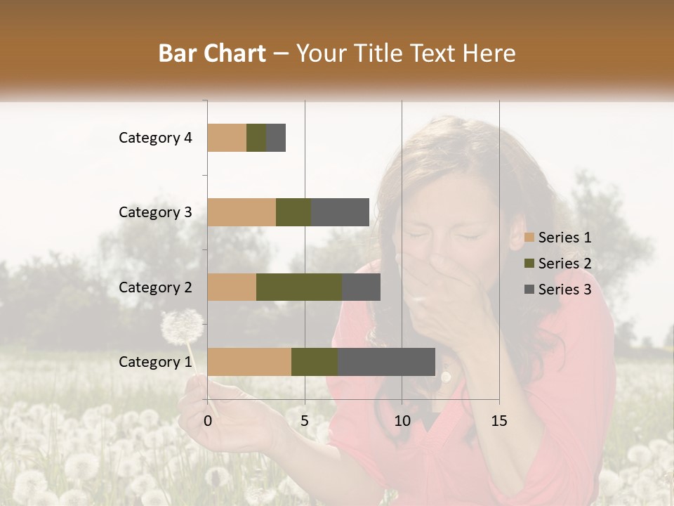 Attractive Pollen Spring PowerPoint Template