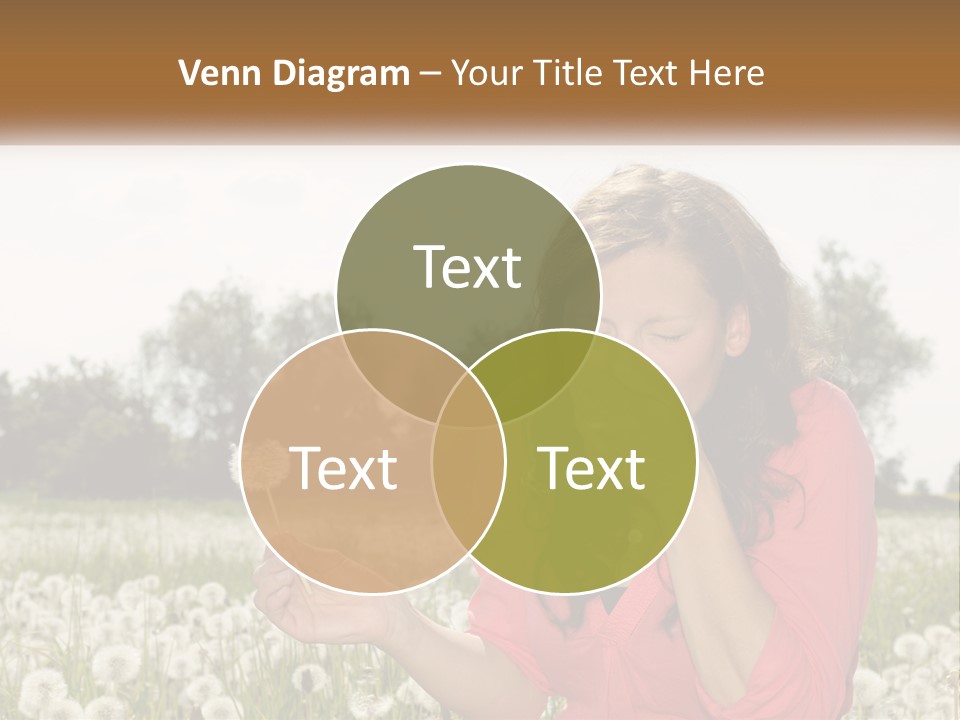 Attractive Pollen Spring PowerPoint Template