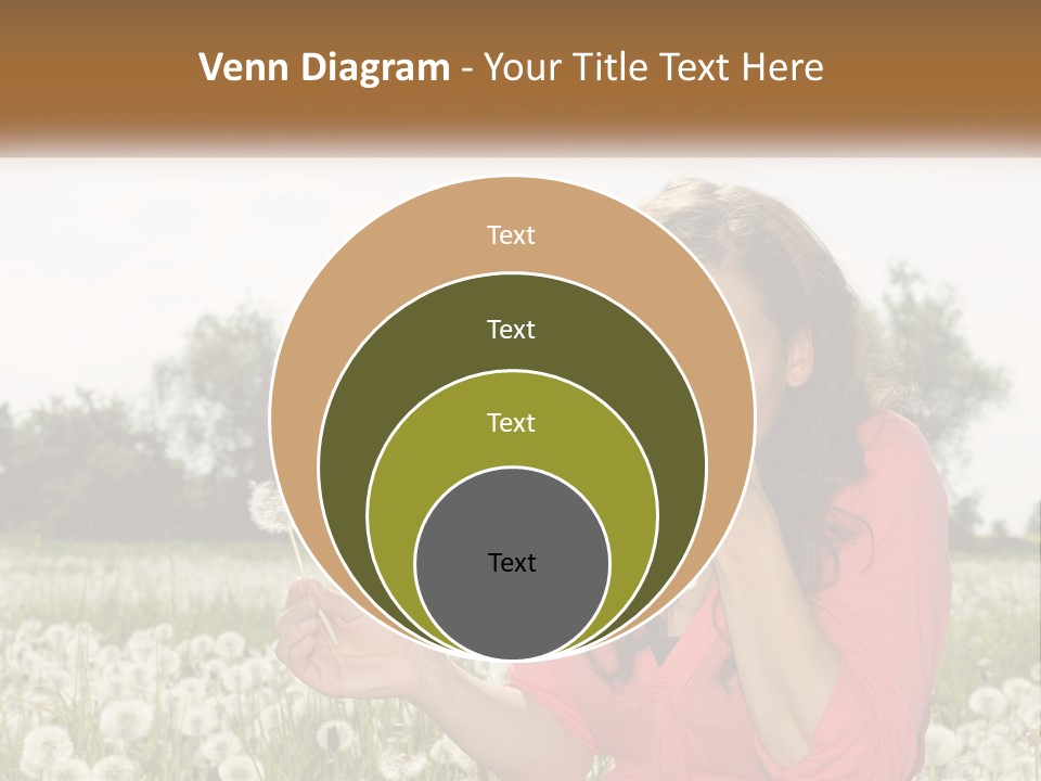 Attractive Pollen Spring PowerPoint Template