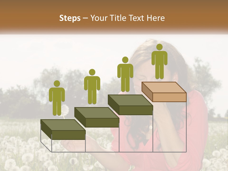 Attractive Pollen Spring PowerPoint Template