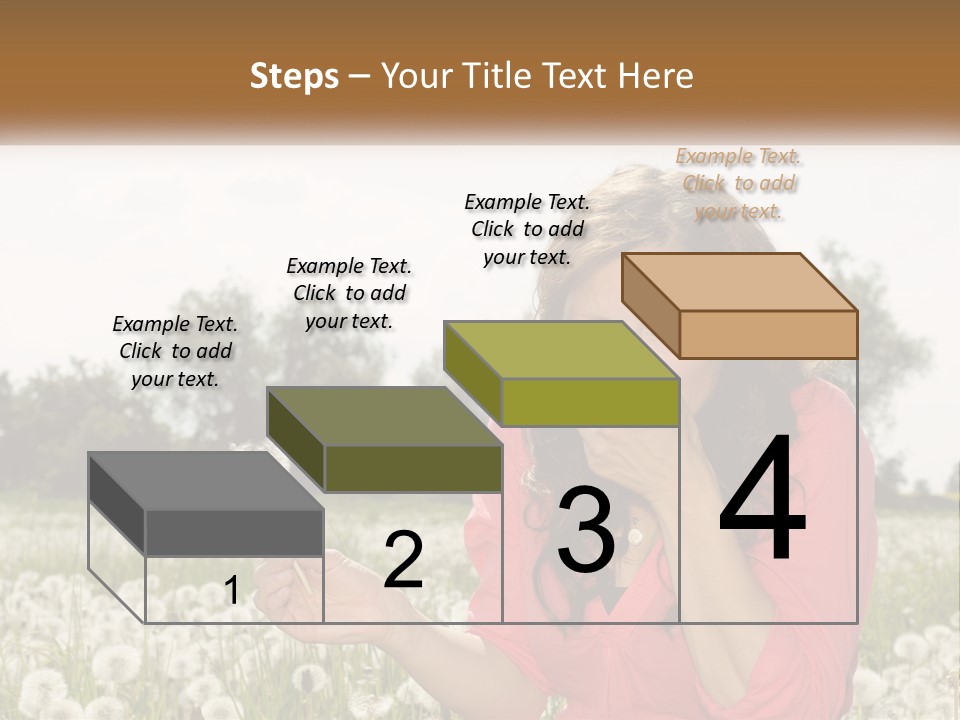 Attractive Pollen Spring PowerPoint Template