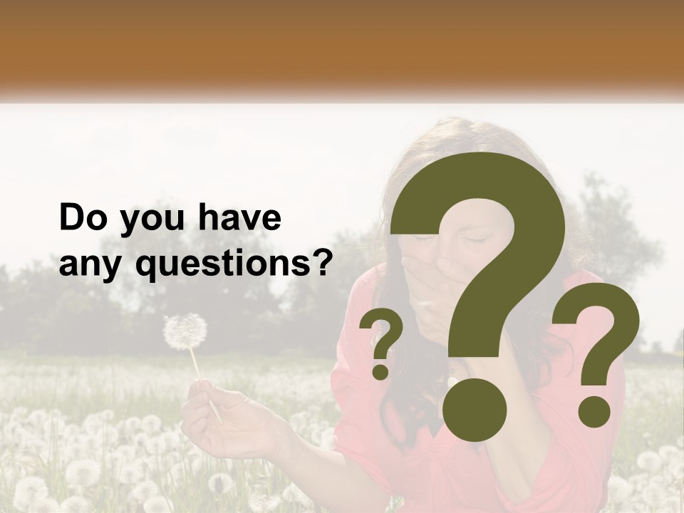 Attractive Pollen Spring PowerPoint Template