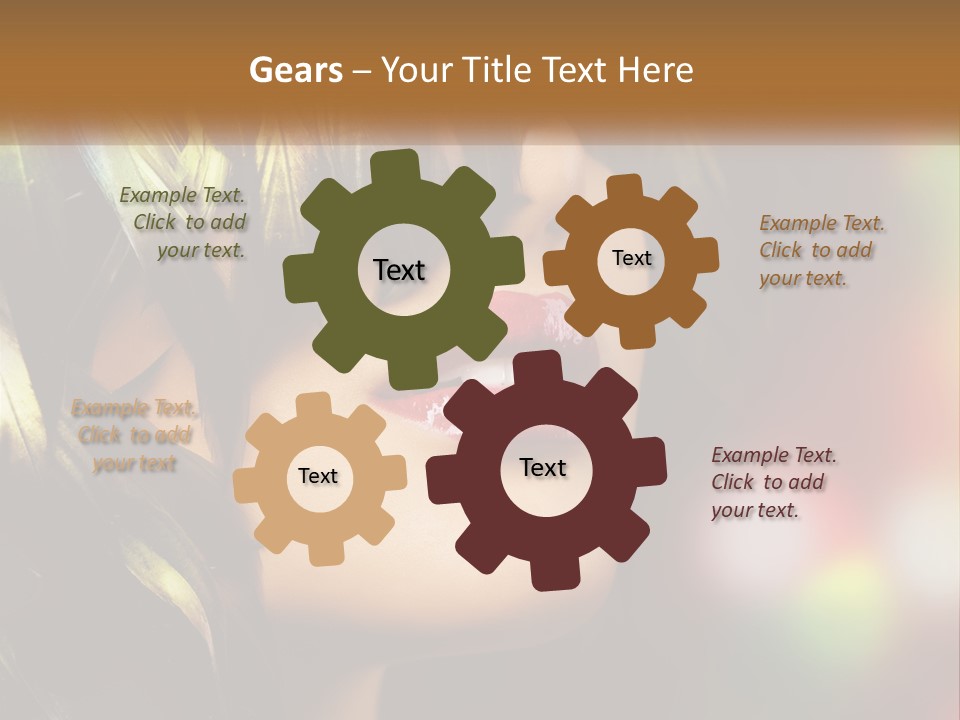 Makeup Facial Perfect PowerPoint Template