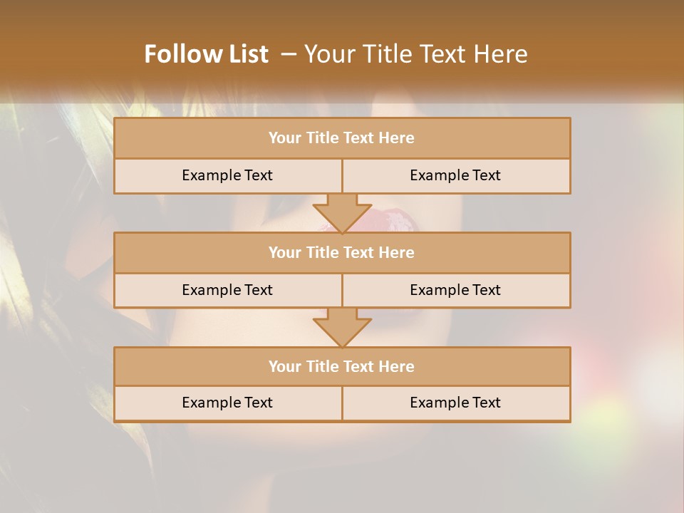 Makeup Facial Perfect PowerPoint Template