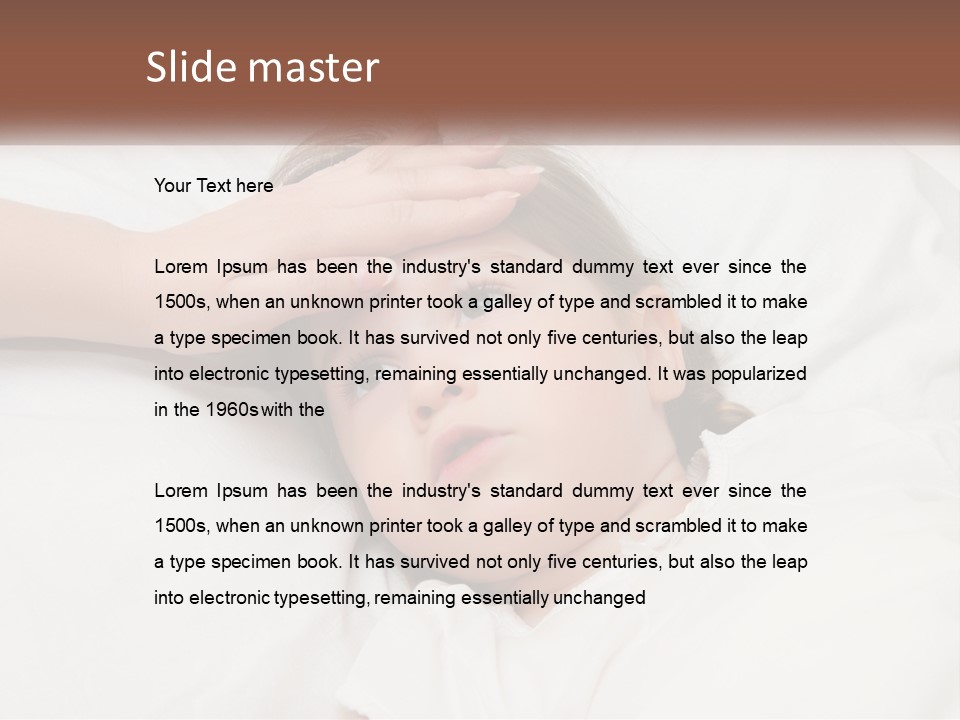 Love Daughter Attention PowerPoint Template