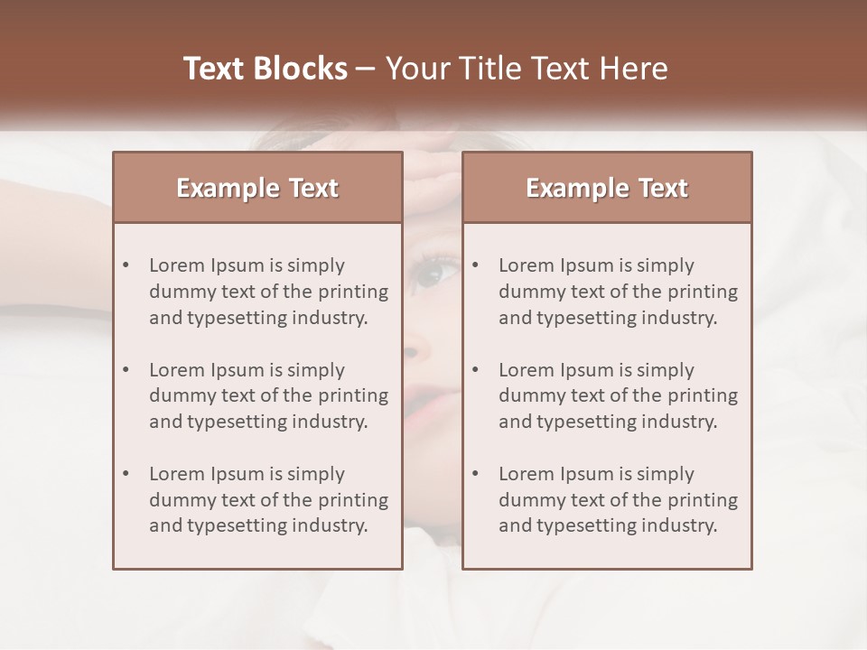 Love Daughter Attention PowerPoint Template