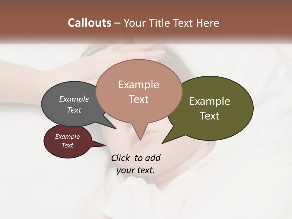 Love Daughter Attention PowerPoint Template