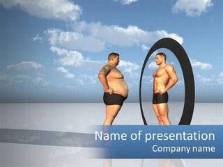 Conscious Overweight Lifestyle PowerPoint Template