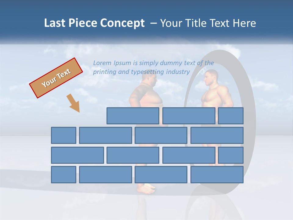 Conscious Overweight Lifestyle PowerPoint Template