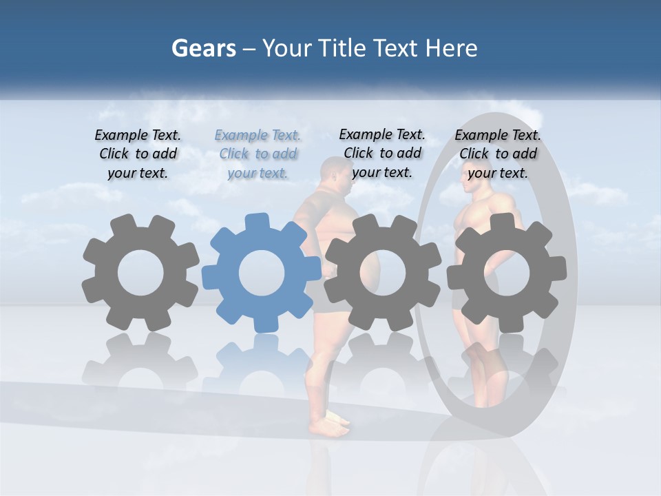 Conscious Overweight Lifestyle PowerPoint Template