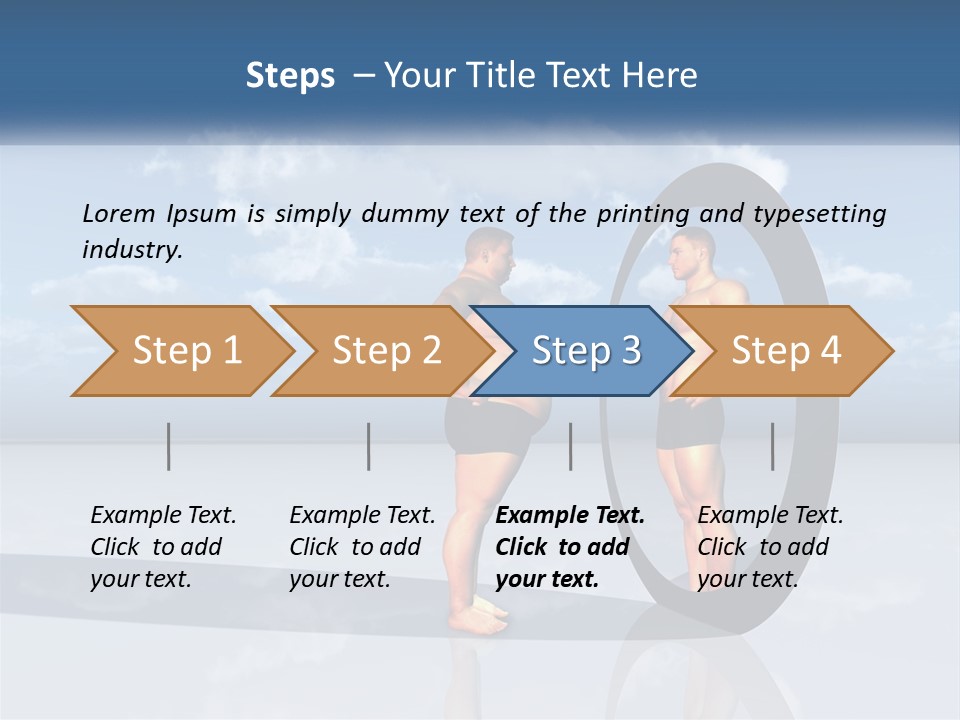 Conscious Overweight Lifestyle PowerPoint Template