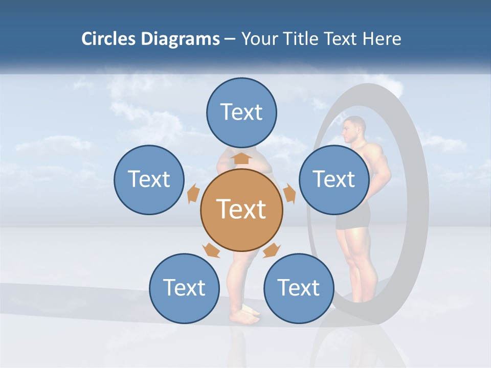 Conscious Overweight Lifestyle PowerPoint Template