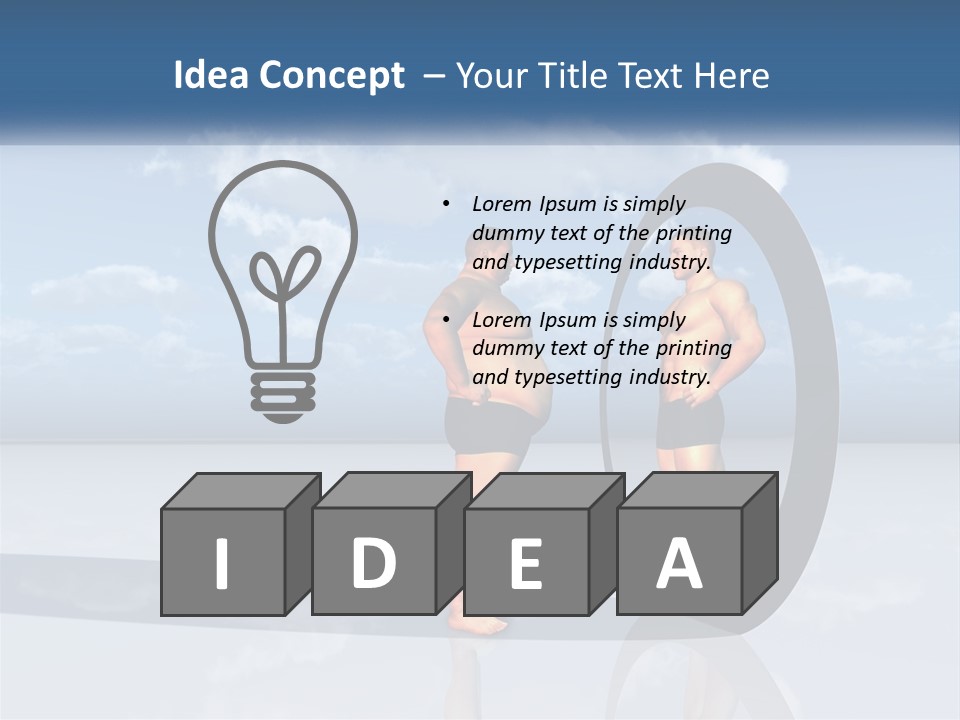 Conscious Overweight Lifestyle PowerPoint Template