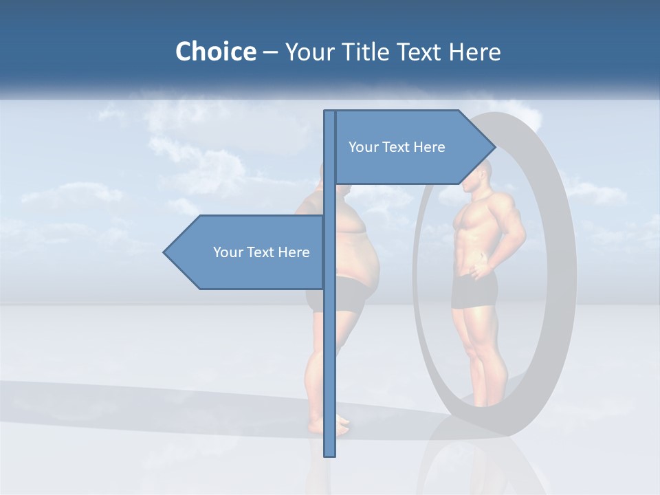 Conscious Overweight Lifestyle PowerPoint Template