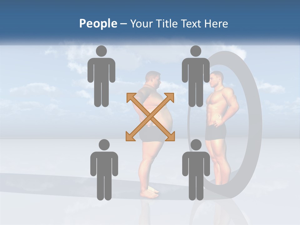 Conscious Overweight Lifestyle PowerPoint Template