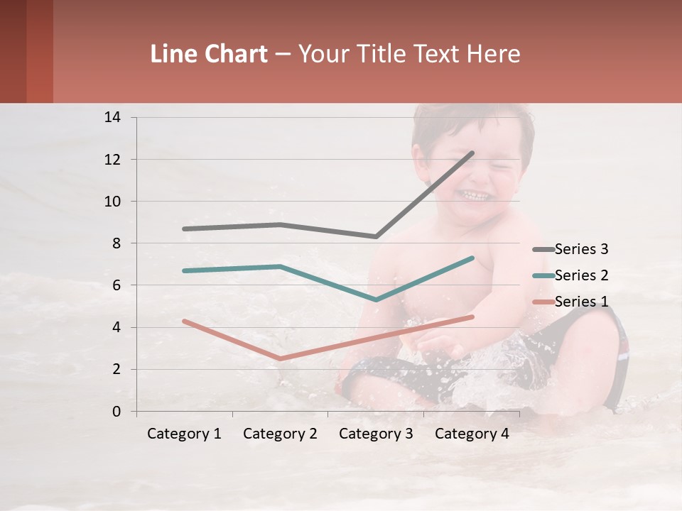 Sandy Blue Natural PowerPoint Template