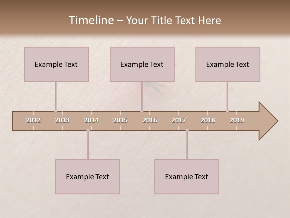Dangerous Tick Borreliose PowerPoint Template