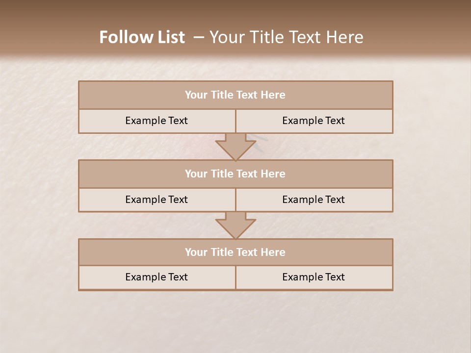 Dangerous Tick Borreliose PowerPoint Template