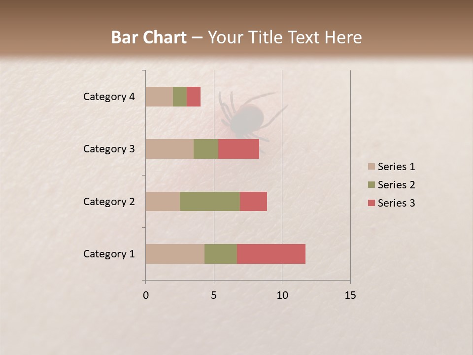 Dangerous Tick Borreliose PowerPoint Template