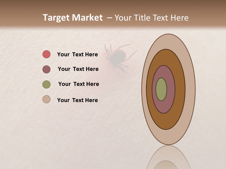 Dangerous Tick Borreliose PowerPoint Template