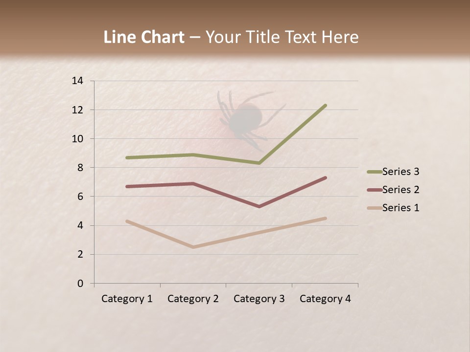 Dangerous Tick Borreliose PowerPoint Template