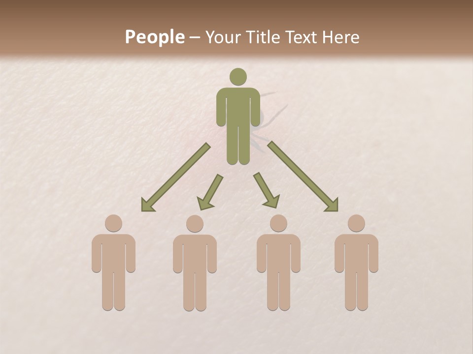 Dangerous Tick Borreliose PowerPoint Template