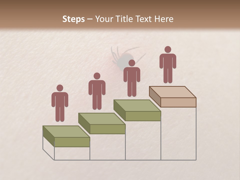 Dangerous Tick Borreliose PowerPoint Template