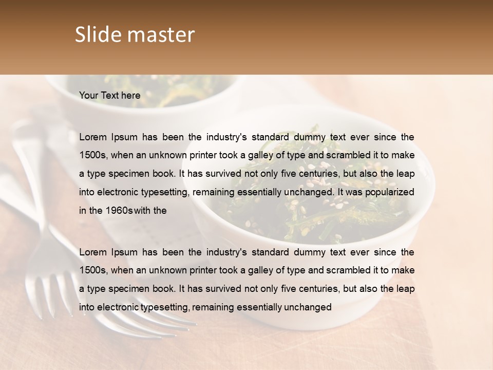 Appetizer Delicacy Diet PowerPoint Template