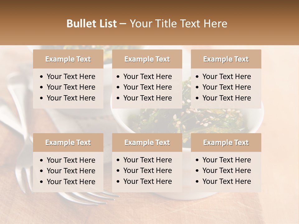 Appetizer Delicacy Diet PowerPoint Template