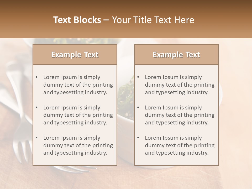 Appetizer Delicacy Diet PowerPoint Template