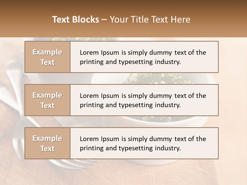 Appetizer Delicacy Diet PowerPoint Template