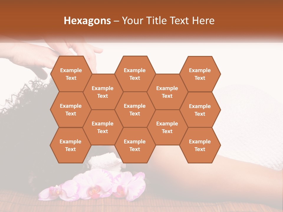 Relax Face Flowers PowerPoint Template