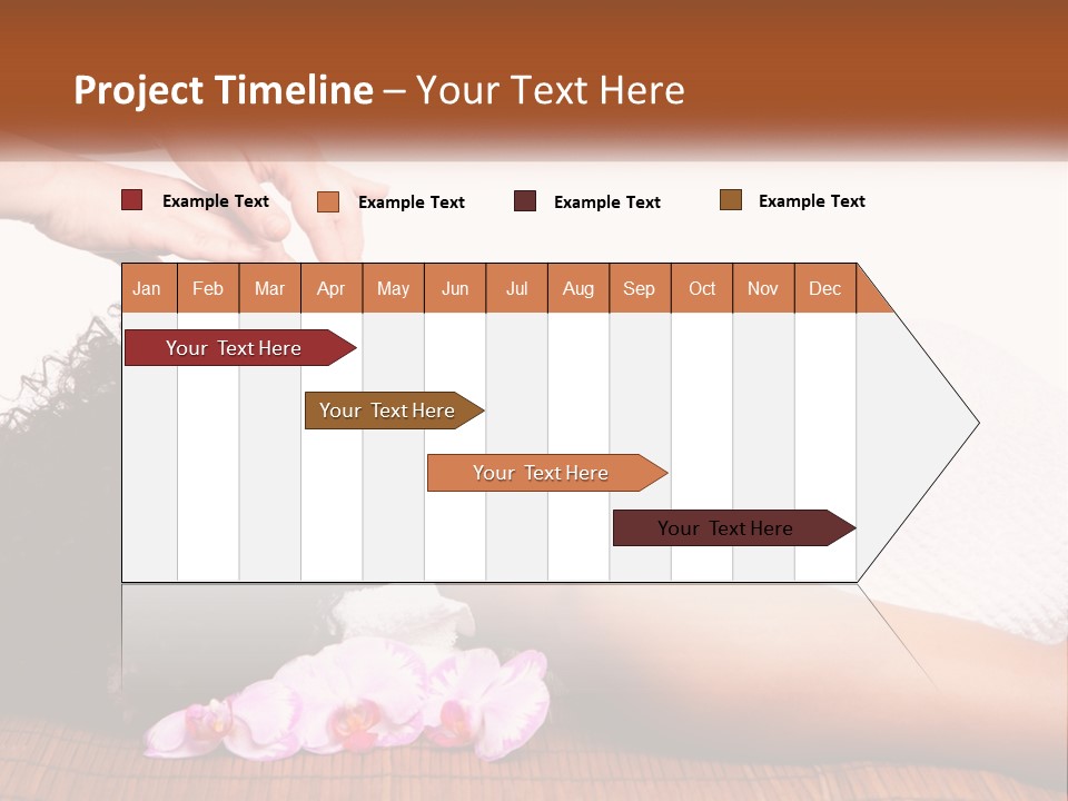 Relax Face Flowers PowerPoint Template