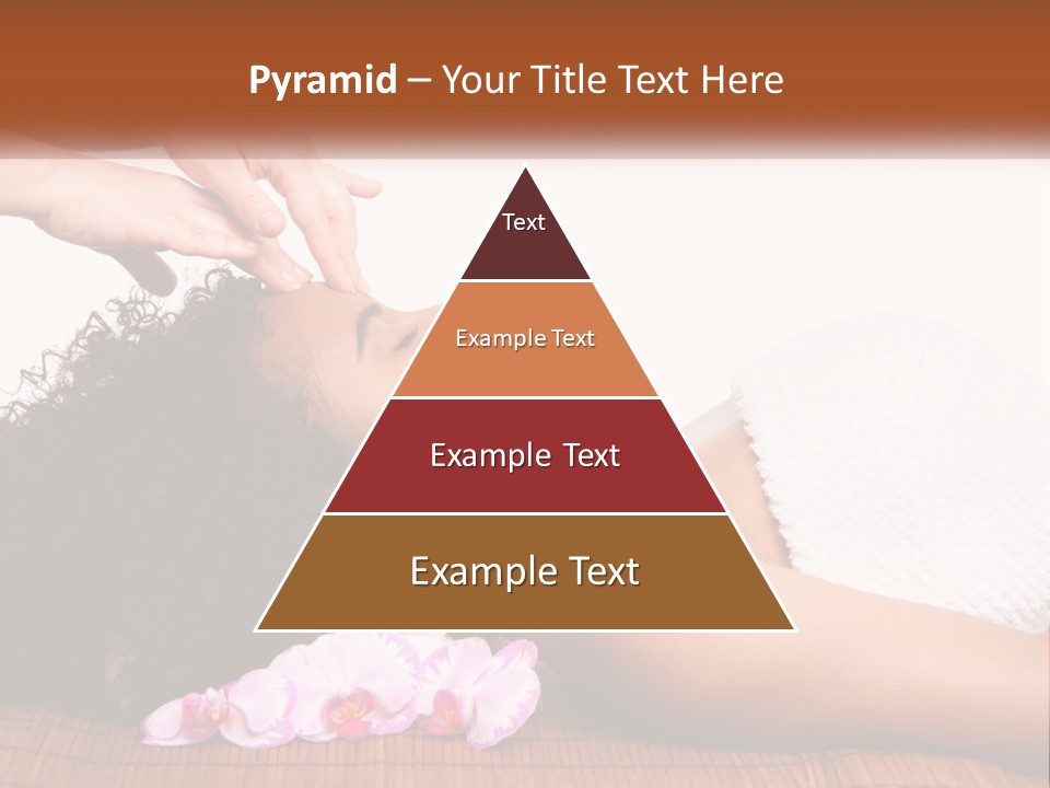 Relax Face Flowers PowerPoint Template