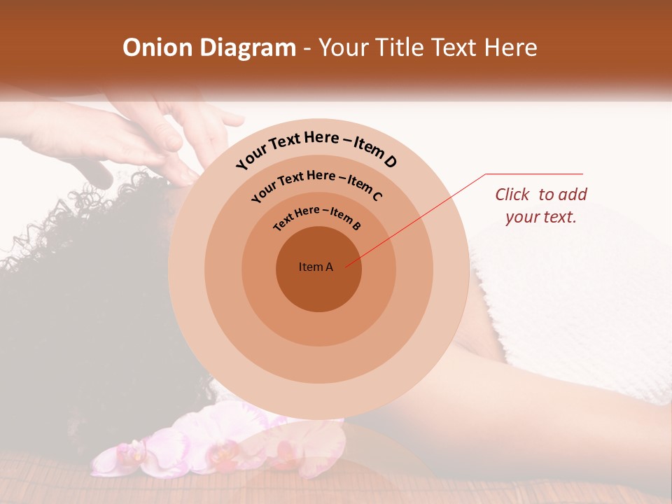 Relax Face Flowers PowerPoint Template