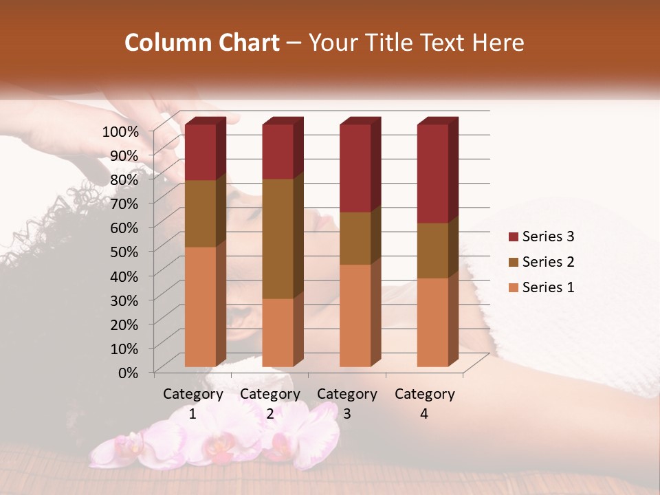 Relax Face Flowers PowerPoint Template