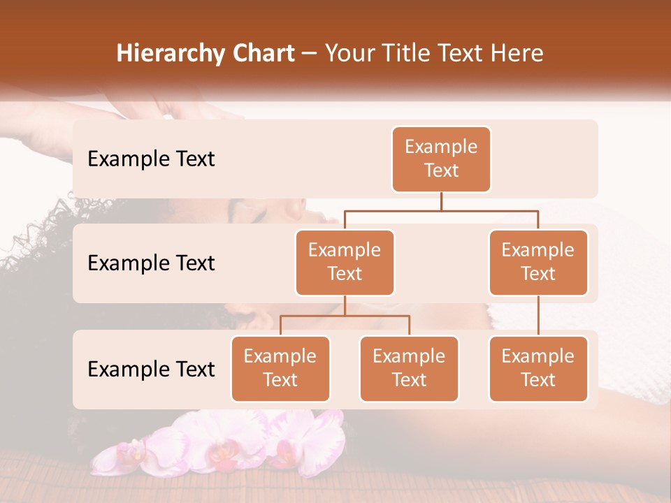 Relax Face Flowers PowerPoint Template